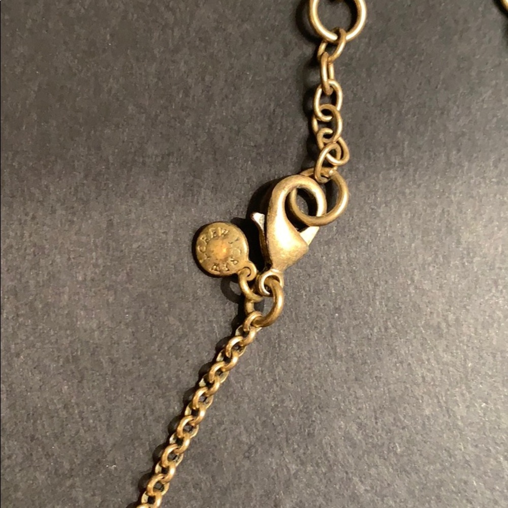 Unique J.Crew Statement Necklace - Black Circles - image 4